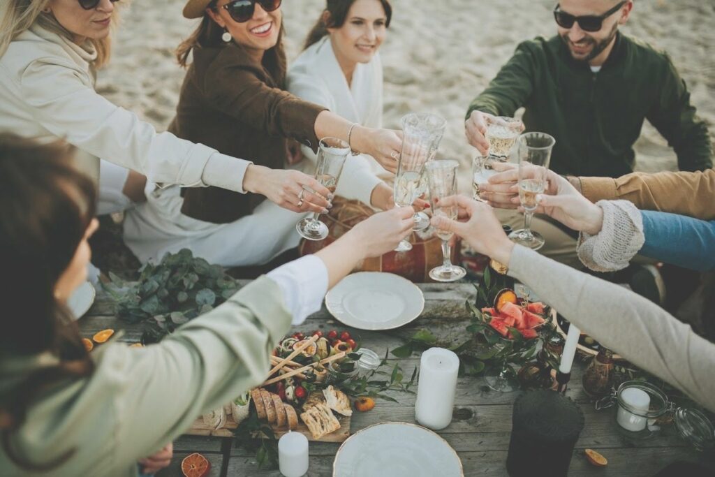 Jagoda Miko Event Planner - ognisko na plaży w Gdańsku