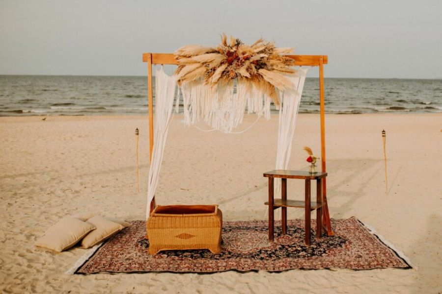 Ślub humanistyczny na plaży